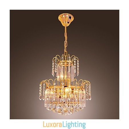 Designer Touch Decorative Luxury Crystal Chandelier with 7 Lights