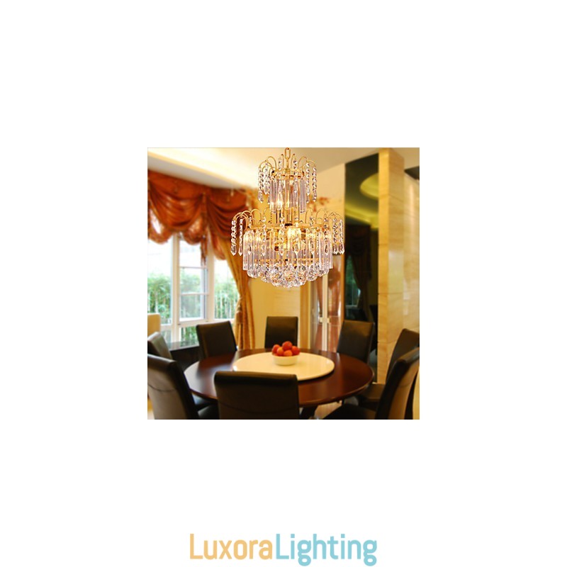 Designer Touch Decorative Luxury Crystal Chandelier with 7 Lights