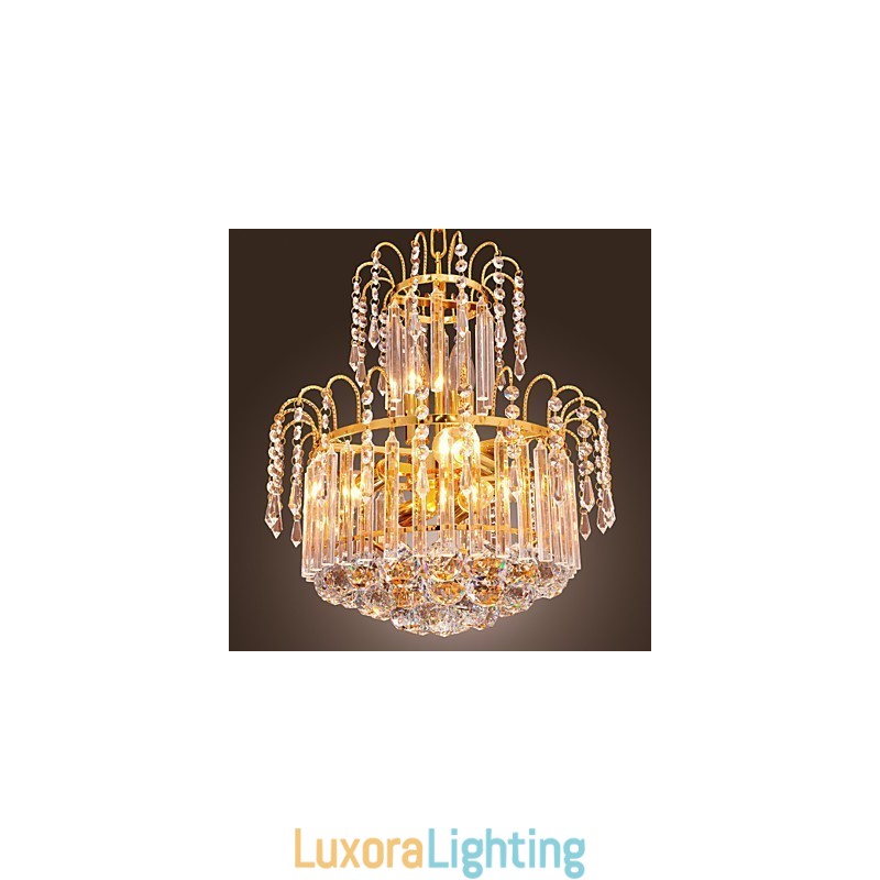 Designer Touch Decorative Luxury Crystal Chandelier with 7 Lights