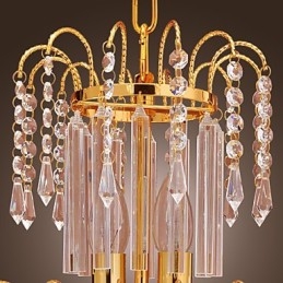 Designer Touch Decorative Luxury Crystal Chandelier with 7 Lights