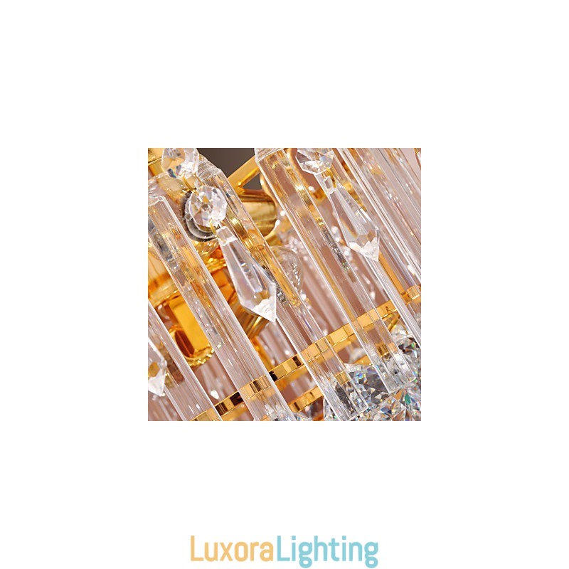 Designer Touch Decorative Luxury Crystal Chandelier with 7 Lights