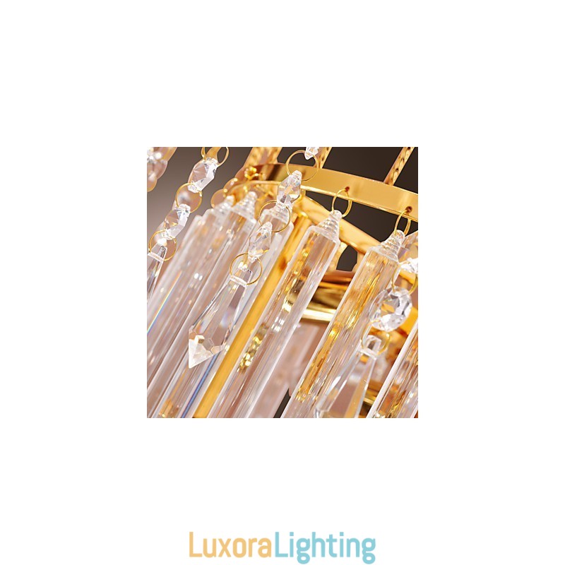 Designer Touch Decorative Luxury Crystal Chandelier with 7 Lights