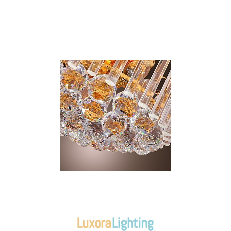 Designer Touch Decorative Luxury Crystal Chandelier with 7 Lights