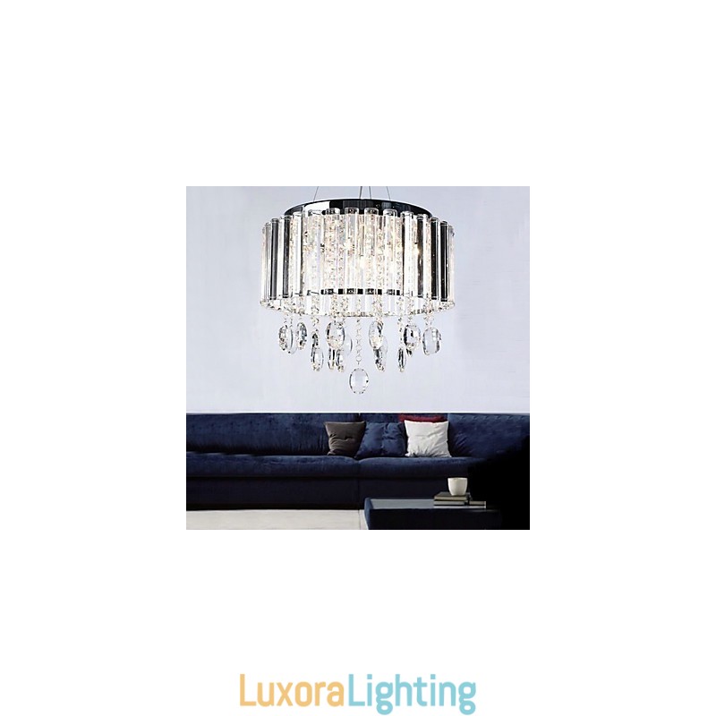 Designer Touch Decorative Crystal Pendant Light with 3 Lights