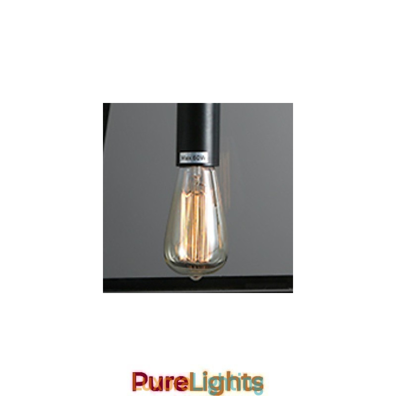 Designer Touch Decorative Rustic Lodge Mini Style Electroplated Metal Chandelier