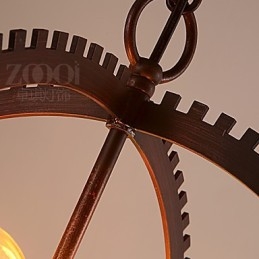 Designer Touch Decorative Creative Retro Pendant Lamps American country wrought iron Chandelier