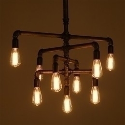 Designer Touch Decorative Long adjusting pipe droplight