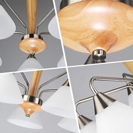 Designer Touch Decorative Pendant Lights Modern Contemporary Wood Bamboo
