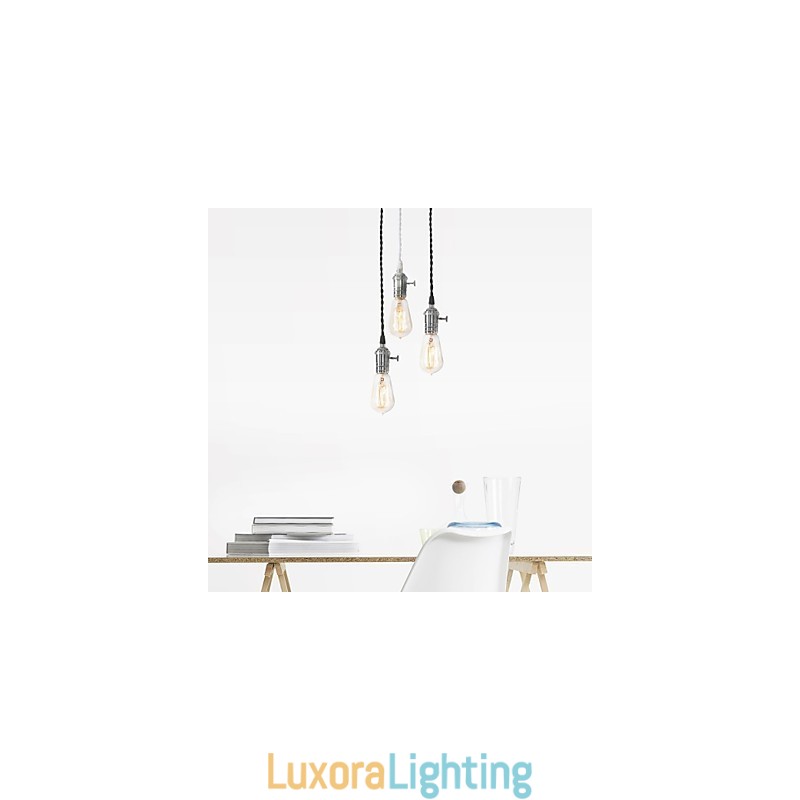 Designer Touch Decorative Traditional Classic Vintage Mini Style Metal Pendant Light