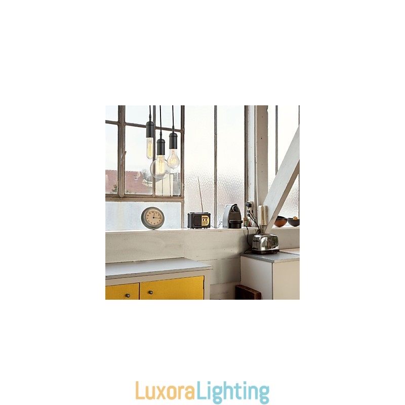 Designer Touch Decorative Vintage Mini Style Painting Metal Pendant Light Garage