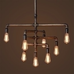 Designer Touch Decorative Long adjusting pipe droplight