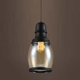 Designer Touch Decorative Retro Lighting Loft Lights Glass Pendant Light