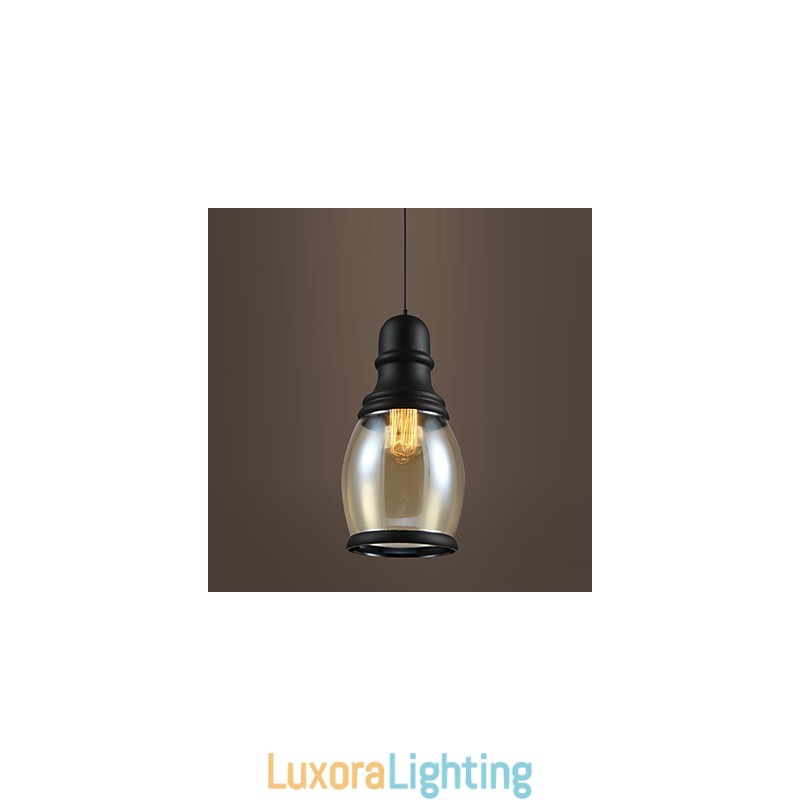 Designer Touch Decorative Retro Lighting Loft Lights Glass Pendant Light