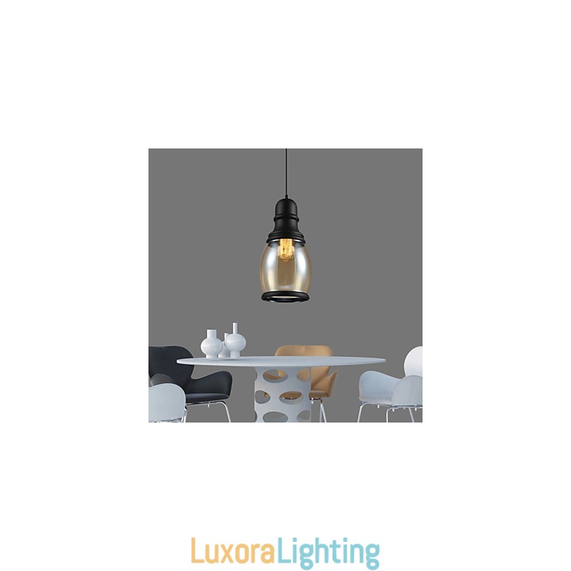 Designer Touch Decorative Retro Lighting Loft Lights Glass Pendant Light