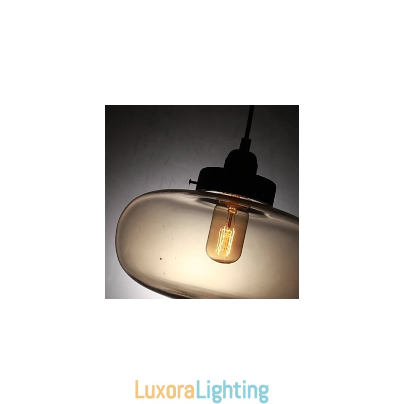 Designer Touch Decorative Modern Transparent Glass Pendant Light with 2 Lights in Bubble Design