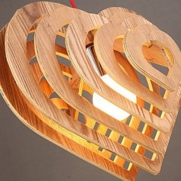 Designer Touch Decorative Chandelier Mini Style Lantern Wood Bamboo