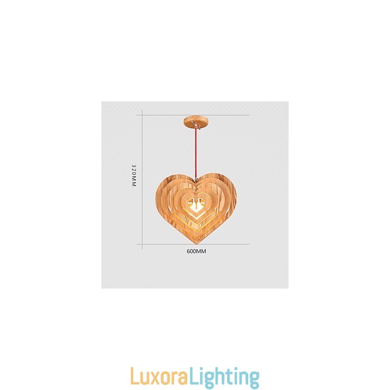 Designer Touch Decorative Chandelier Mini Style Lantern Wood Bamboo