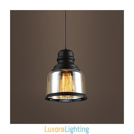 Designer Touch Decorative Retro Lighting Loft Lights Glass Pendant Light