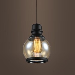 Designer Touch Decorative Retro Lighting Loft Lights Glass Pendant Light