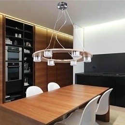 Designer Touch Decorative Pendant Lights Modern Contemporary Wood Bamboo