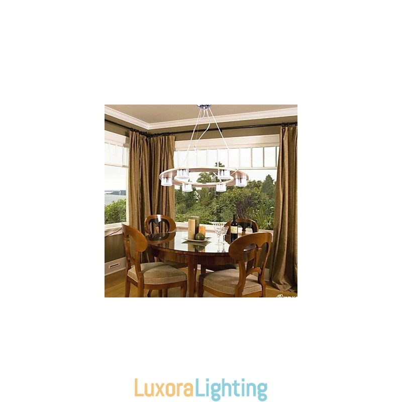 Designer Touch Decorative Pendant Lights Modern Contemporary Wood Bamboo