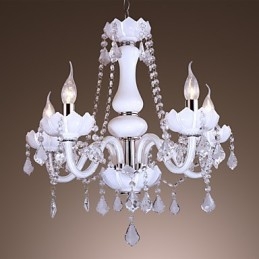 Designer Touch Decorative Modern European style luxury jade crystal glass chandelier