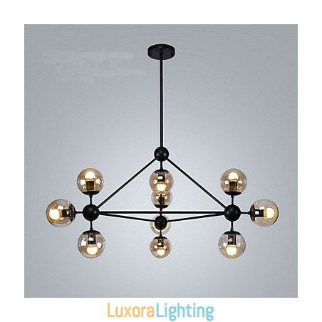 Designer Touch Decorative Country Painting Metal Pendant Light Garage