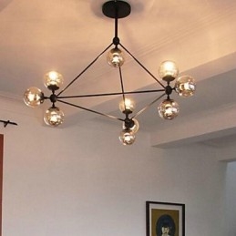 Designer Touch Decorative Country Painting Metal Pendant Light Garage