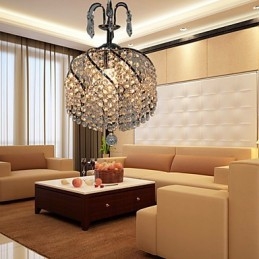 Designer Touch Decorative Stylish Crystal Pendant Light with 1 Light