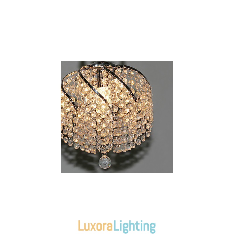 Designer Touch Decorative Stylish Crystal Pendant Light with 1 Light