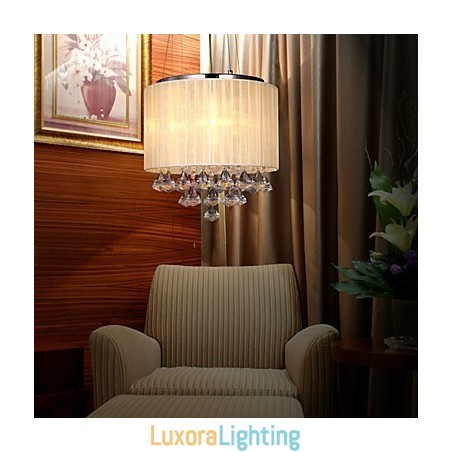 Designer Touch Decorative Elegant Crystal Pendant Light with 4 Lights