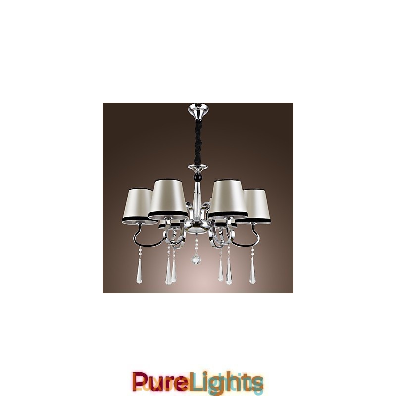 Designer Touch Decorative Modern Contemporary Traditional Classic Rustic Lodge Vintage Island Chrome Metal Chandelier Dining
