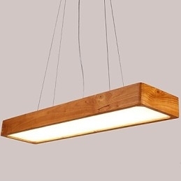 Designer Touch Decorative Simple High end Solid Wood Pendant