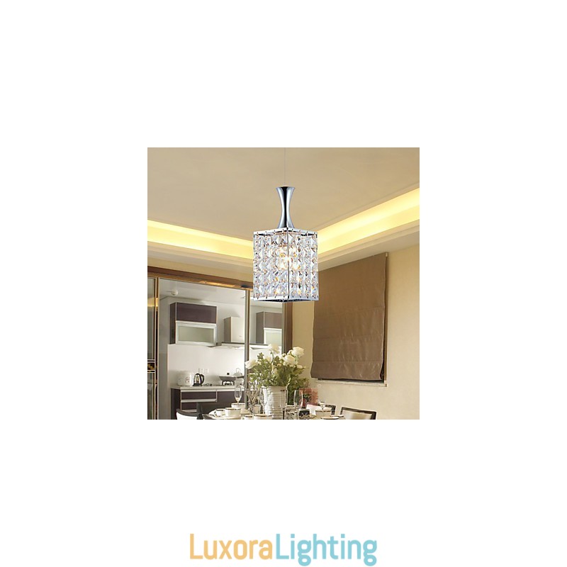 Designer Touch Decorative 3 Lights Metal Frame K9 Crystal Chandelier Droplight Send Bulb