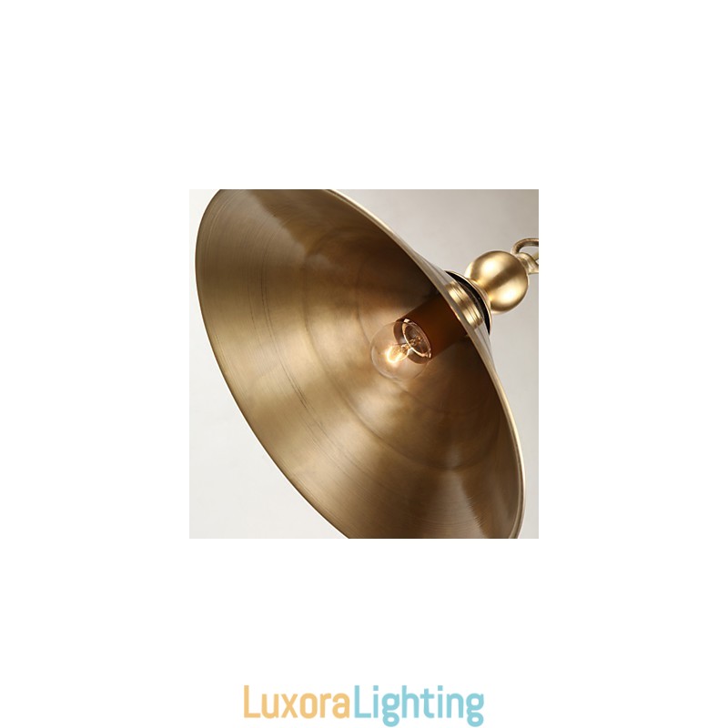 Designer Touch Decorative Pure Brass Pendant Light Mini Style Traditional Classic Metal