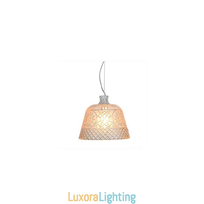 Designer Touch Decorative The Chandelier With Art Glass Carving Pendant