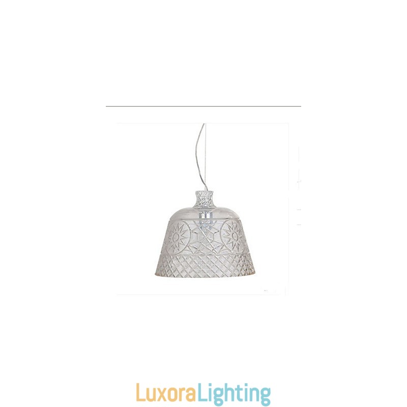 Designer Touch Decorative The Chandelier With Art Glass Carving Pendant