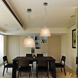 Designer Touch Decorative The Chandelier With Art Glass Carving Pendant