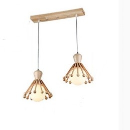 Designer Touch Decorative Garden Wooden Chandelier Simple Nordic Wood Chandelier 2