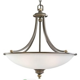 Designer Touch Decorative Rustic Lodge Bronze Metal Pendant Light