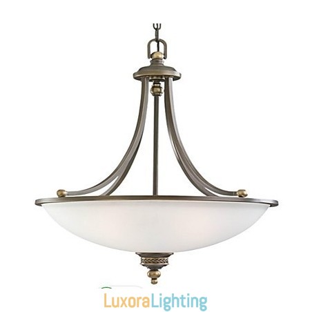 Designer Touch Decorative Rustic Lodge Bronze Metal Pendant Light