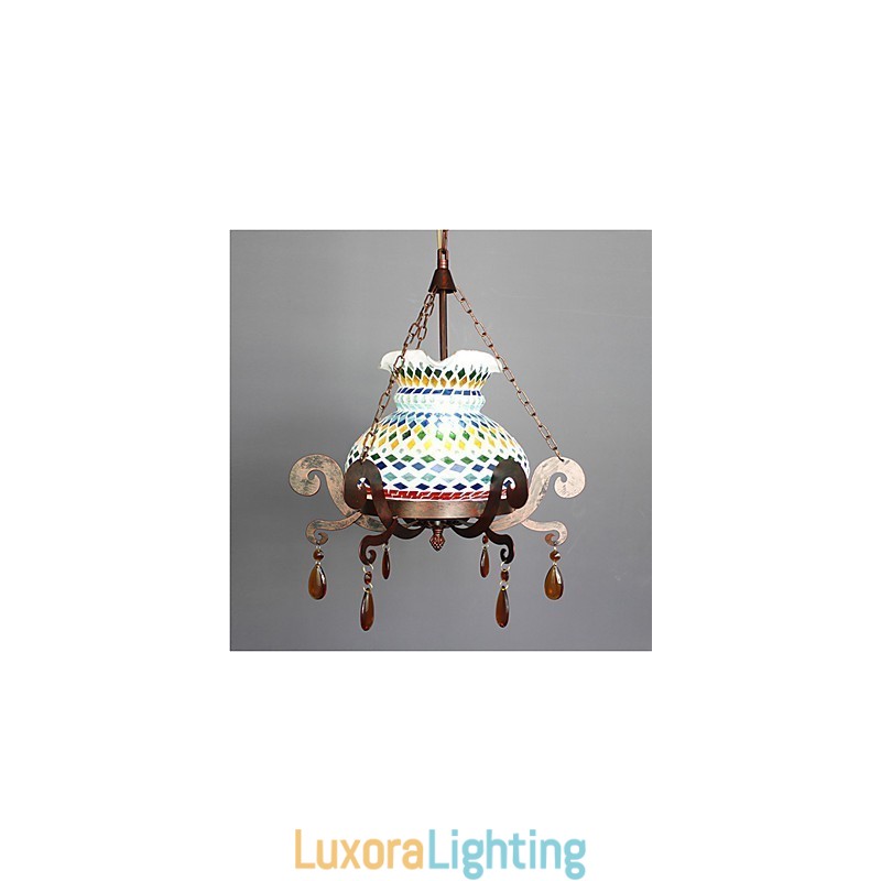 Designer Touch Decorative One Seat Pastoral Industrial Art Single Vintage Chandelier