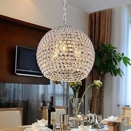 Designer Touch Decorative Contracted And Contemporary Creative Arts K9 Crystal Meals Chandelier