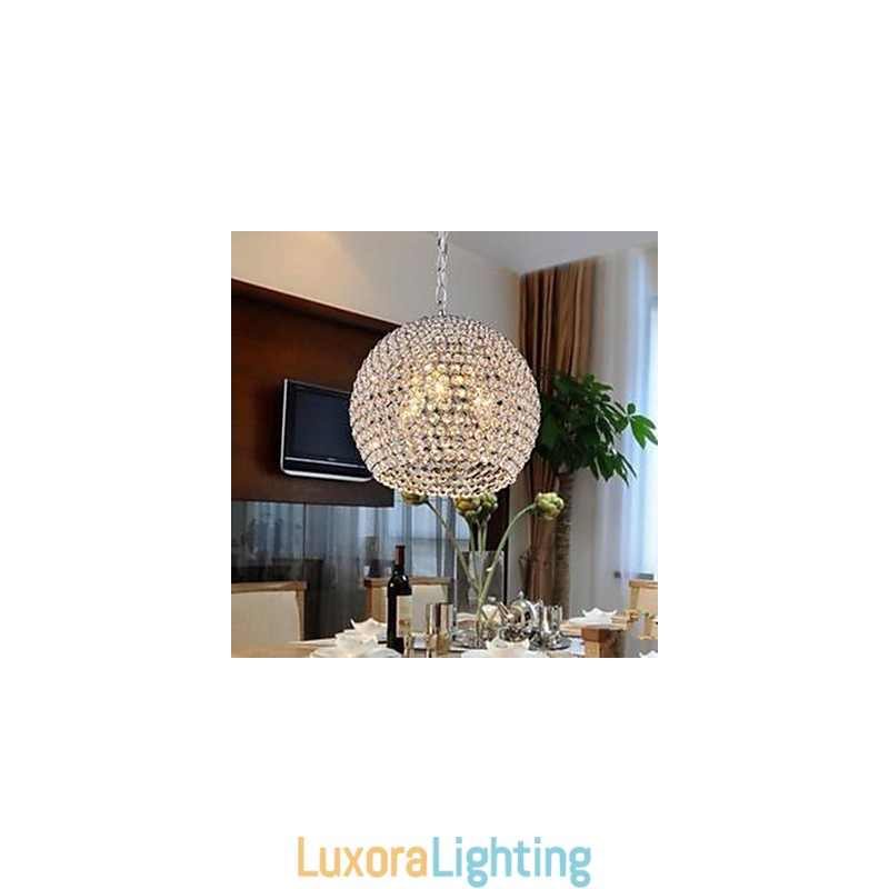 Designer Touch Decorative Contracted And Contemporary Creative Arts K9 Crystal Meals Chandelier