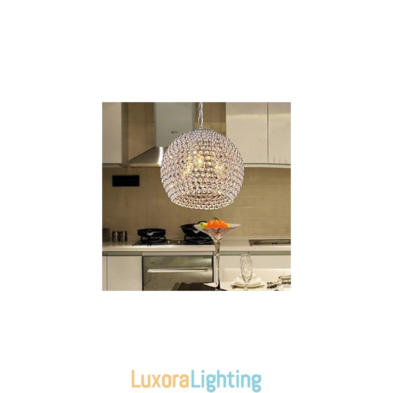 Designer Touch Decorative Contracted And Contemporary Creative Arts K9 Crystal Meals Chandelier