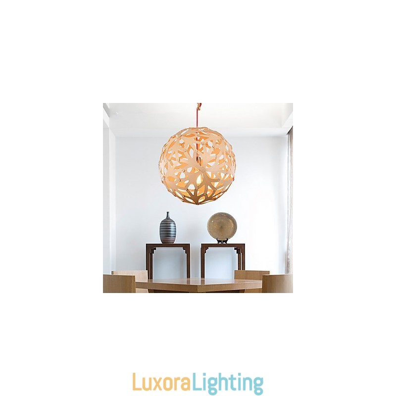 Designer Touch Decorative Chandelier Mini Style Lantern Wood Bamboo