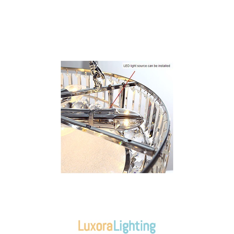 Designer Touch Decorative Pendant Lights Crystal Modern Contemporary Glass