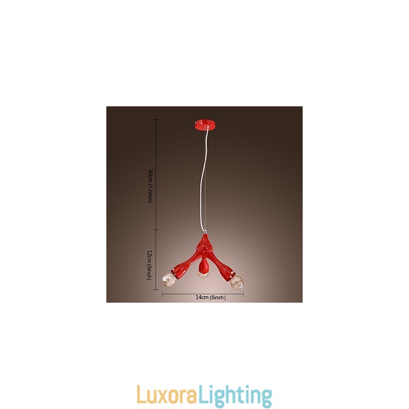 Designer Touch Decorative Ceiling Light with 3 Lights