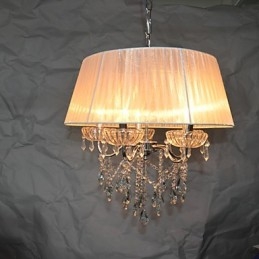 Designer Touch Decorative Dainty Chic 5 Lights Pendant Pattern With Blossom