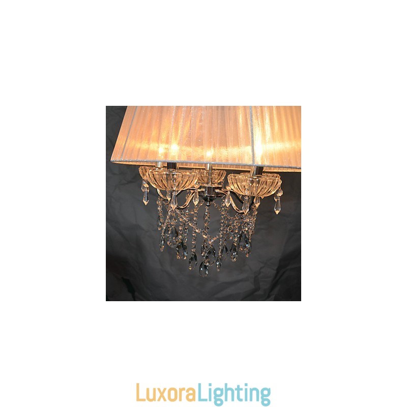 Designer Touch Decorative Dainty Chic 5 Lights Pendant Pattern With Blossom